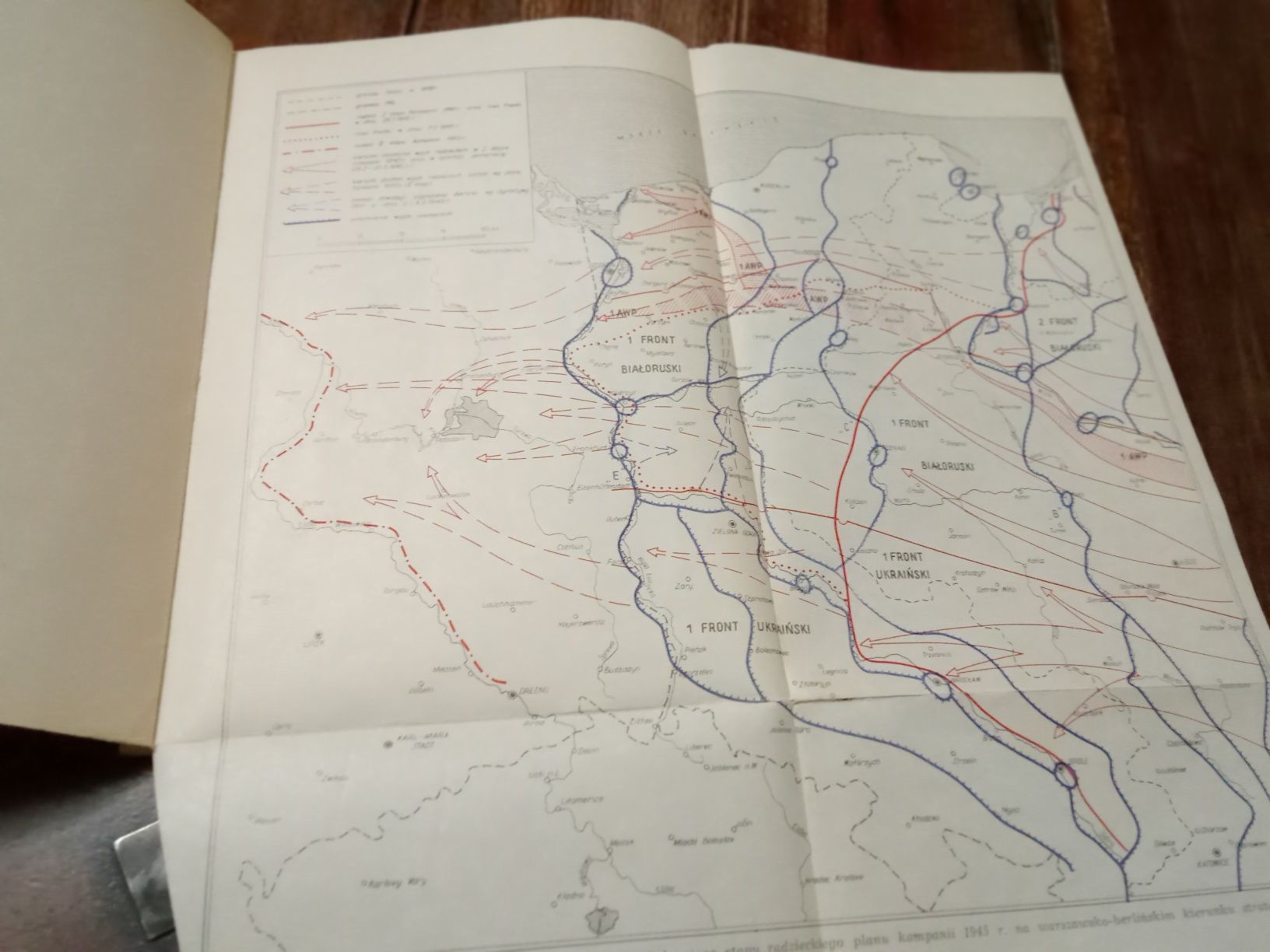 Bitwa o Berlin - zbiór map 1973