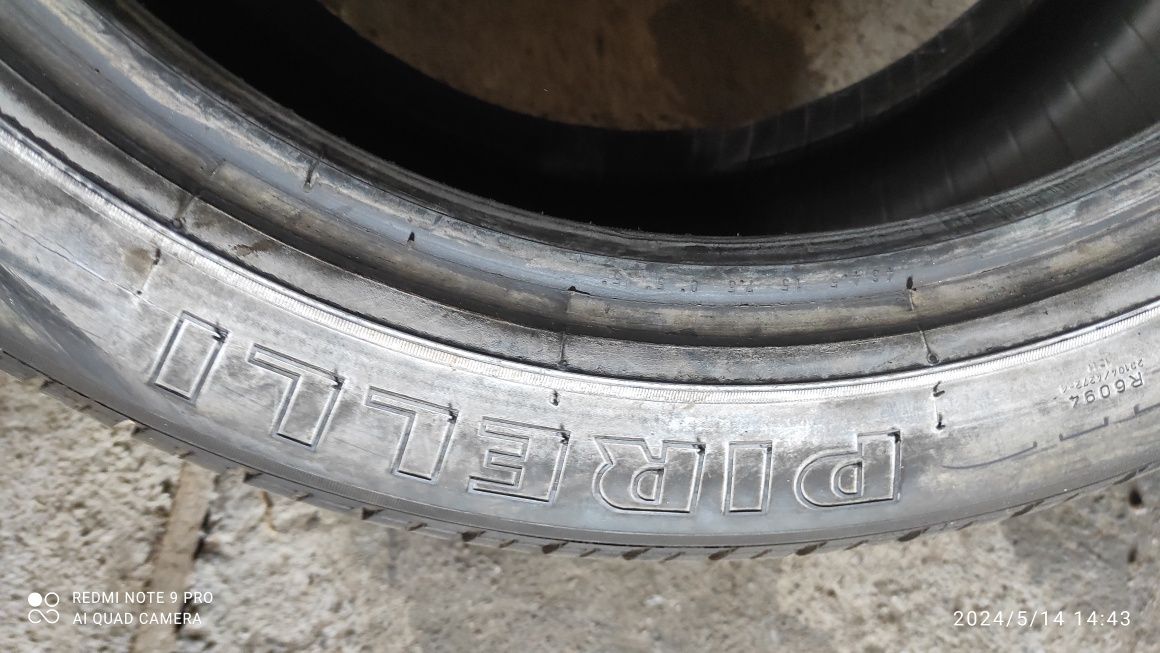 Шины 245/40/17 Pirelli