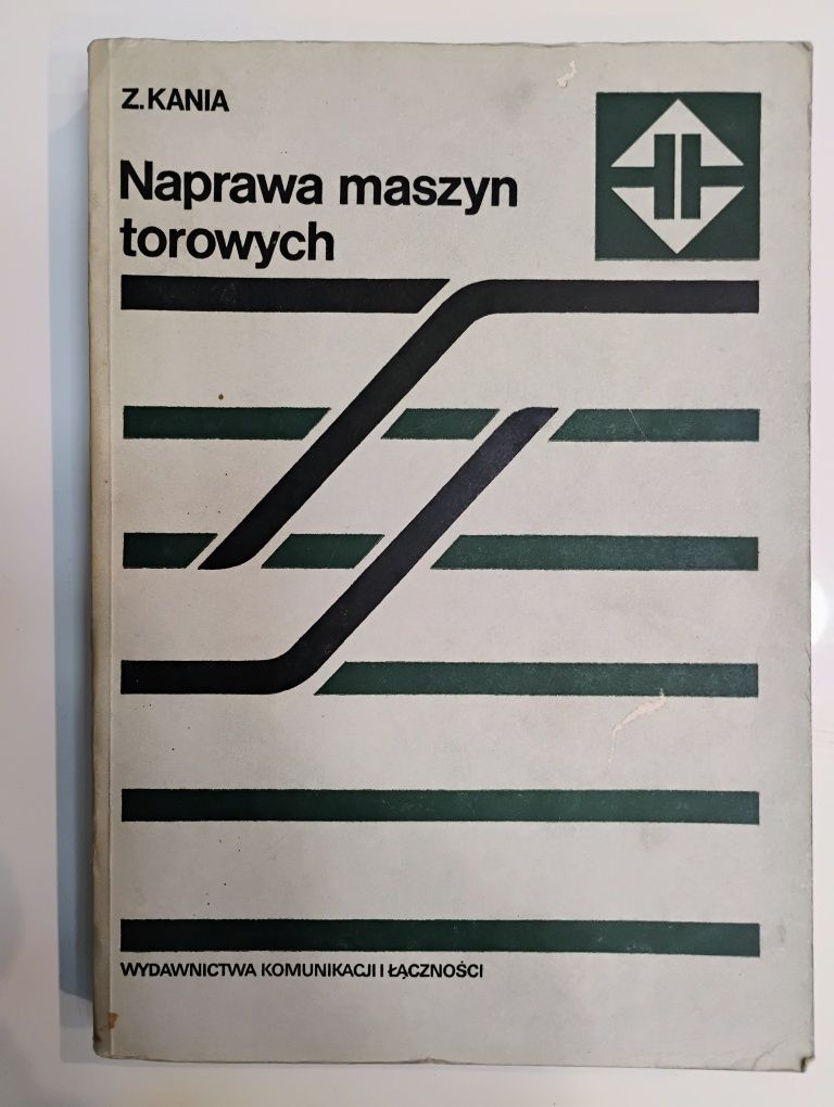 Stara książka Naprawa maszyn torowych PKP PRL