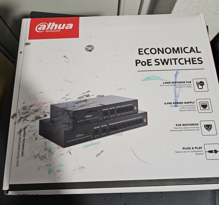 Продам комутатори / switch Dahua, UTEPO, Hikvision нові і б/в