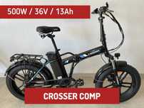 Crosser Comp складний /500w/фетбайк електровелосипед/ кроссер комп/