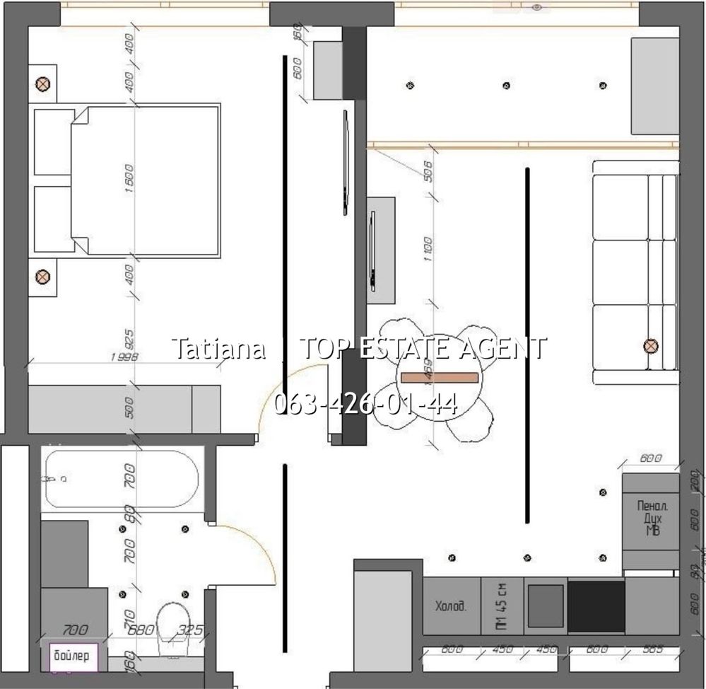 !! ПРОДАЖ !! 1k 44м З РЕМОНТОМ ЖК "Варшавський 2" Крістерів 16