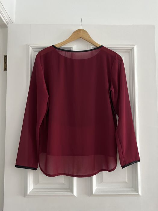 Blusa Bordeaux