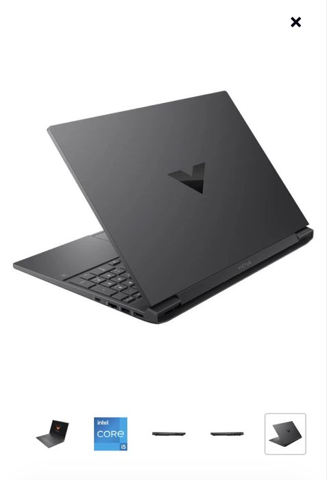 Ноутбук HP Victus Gaming 15-fa0024ua Mica Silver