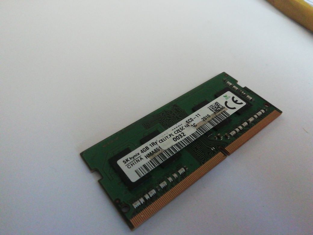 Sk Hynix china 4gb ram ddr4 do laptopa