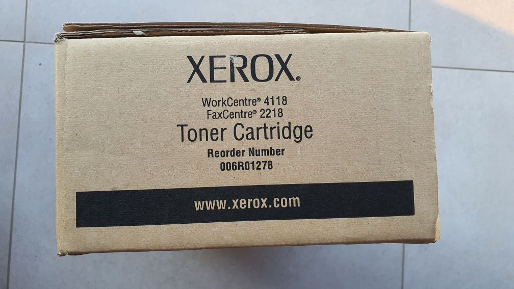 Toner czarny Xerox oryginalny nowy