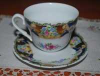 Chávena e Pires Porcelana Limoges Vizavi Itália
