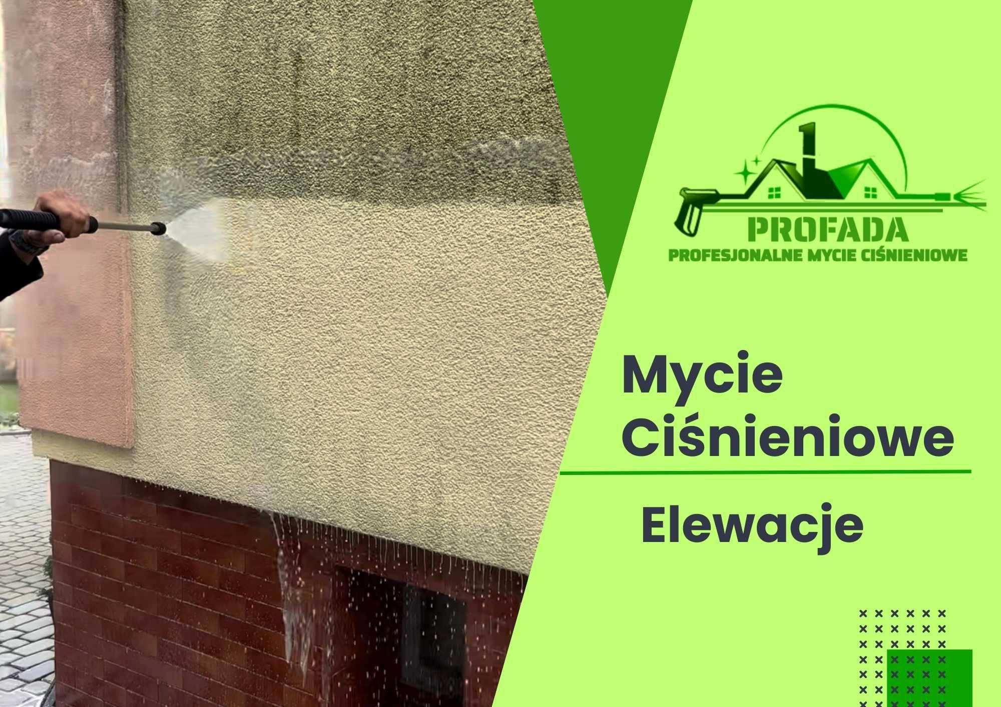 Mycie Ciśnieniowe Elewacji, Kostki brukowej, impregnacja, mycie dachów