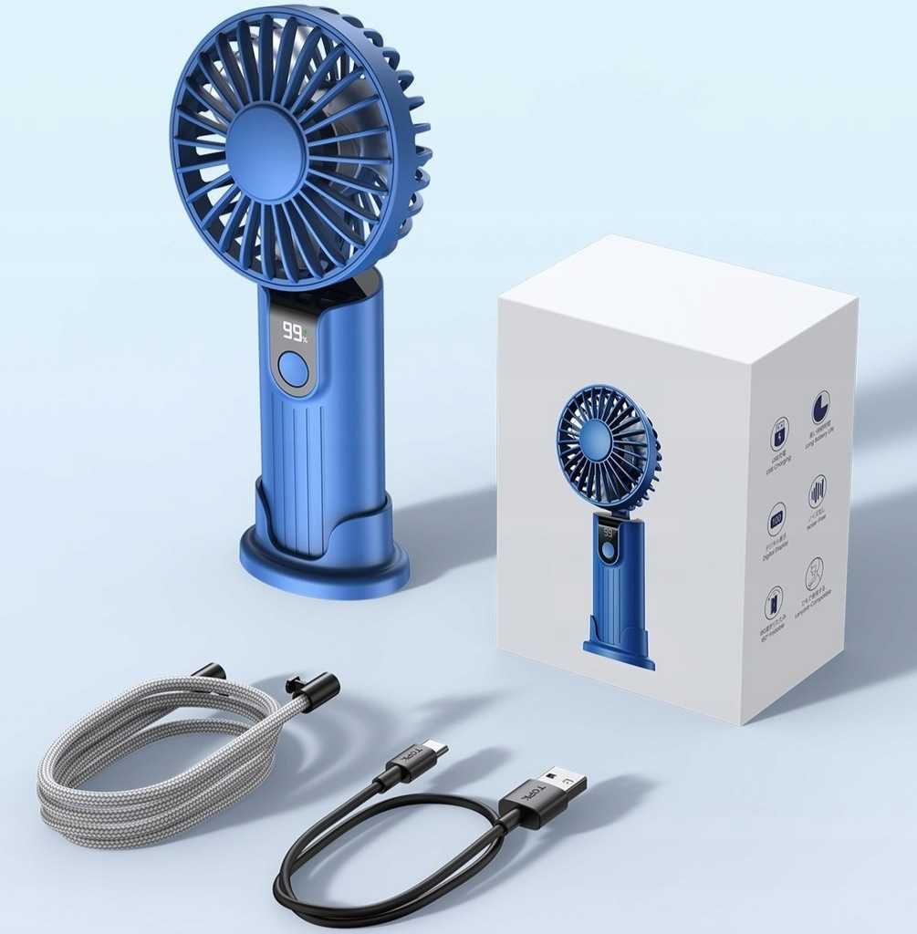Wiatrak USB Cichy przenośny mini wentylator chłodzenie biurkowy K38