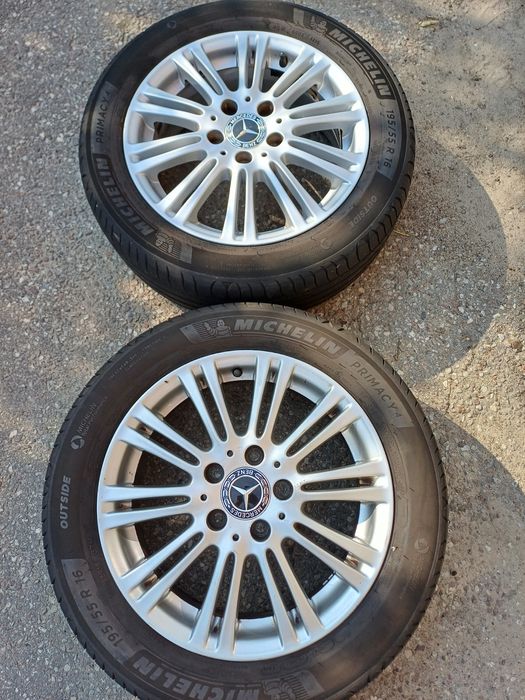 Oryginalne felgi 16" 5x112 Mercedes et46 6J super stan