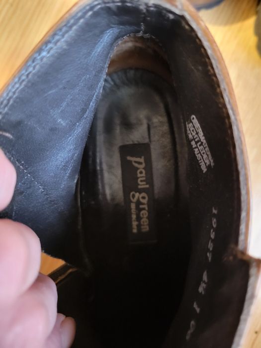 Козаки черевики шкіра 38