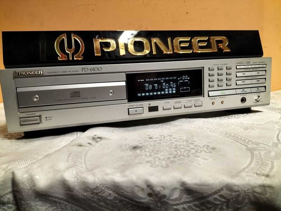 Srebrny Odtwarzacz PIONEER PD-6100 do Vintage Blue Line /Wysyłam!