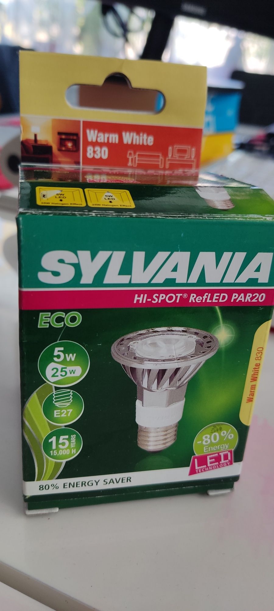Żarówka LED Sylvania HiSpot PAR20 5W E27 nowa