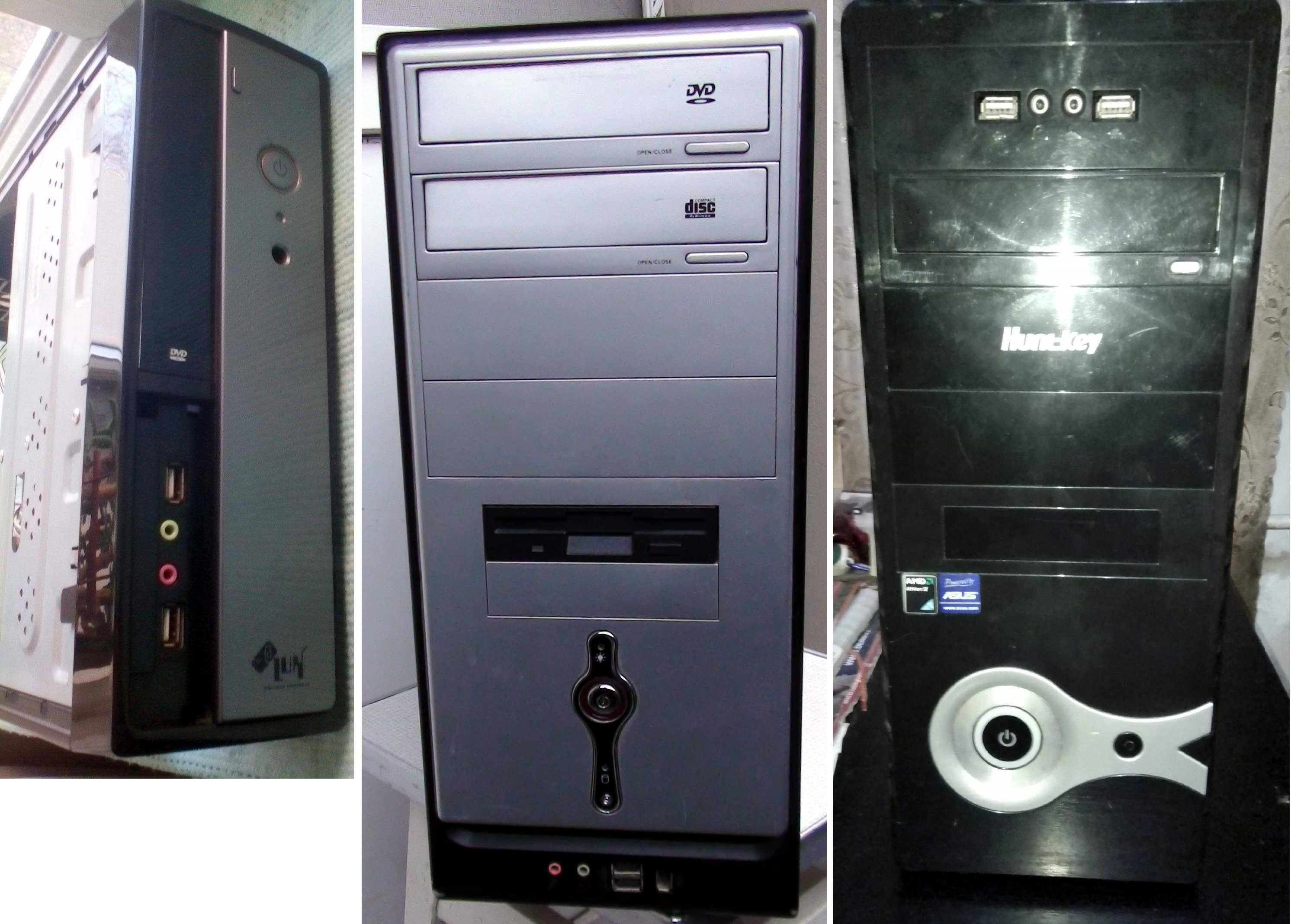 Корпус slim ПК компактный ITX для SFX без БП ATX midi tower с БП б/у