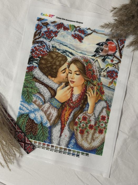 Картина вишита бісером