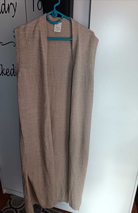 Casaco colete comprido