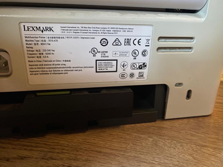 Drukarka LexMark mx417de