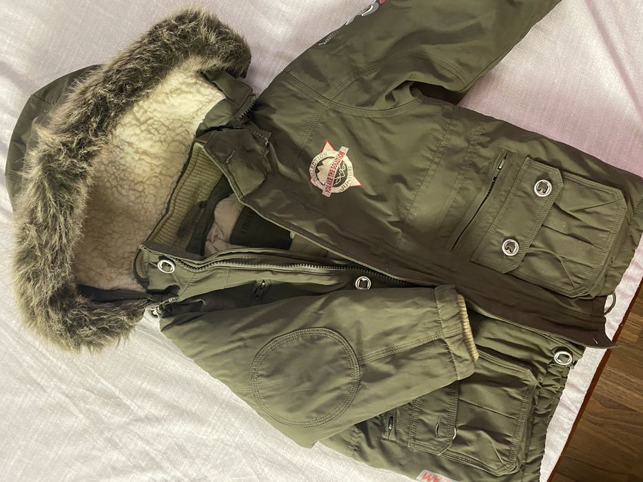 Курточка зимова хлопчача 110 розмір