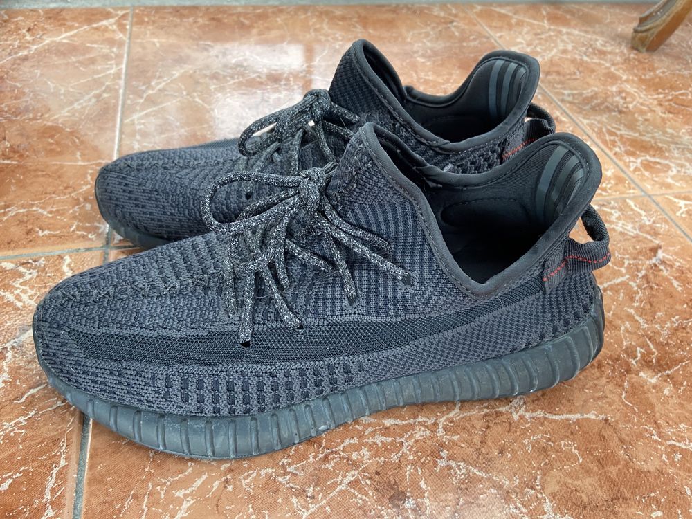 Yeezy Boost 350 V2 Static Black (Reflective)