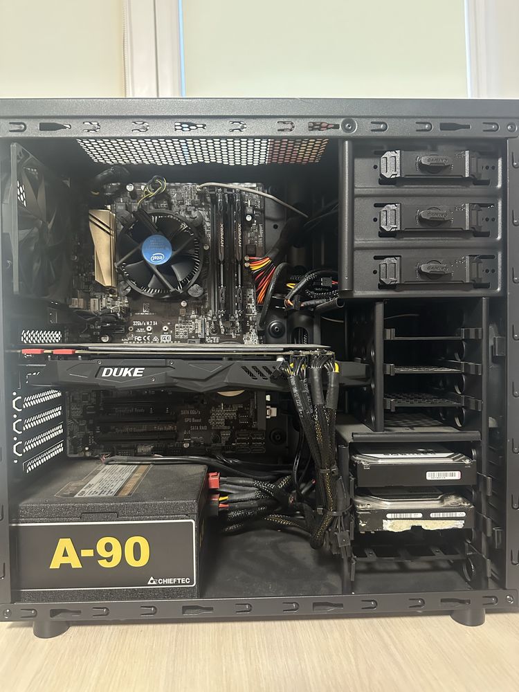 ПК intel i7-6700, 32gb, 1070, 1.25 TB
