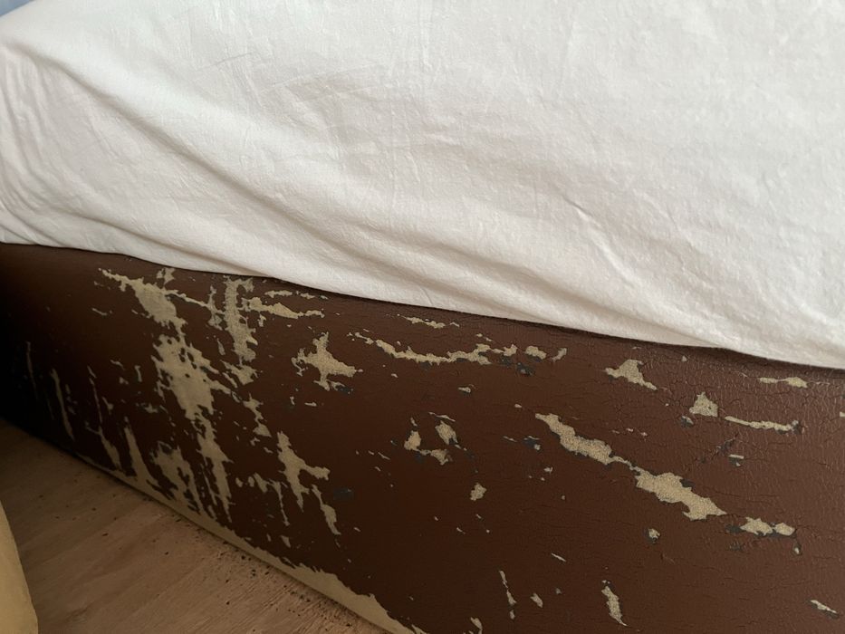 Estrutura cama com arrumação, com colchão, 140x200 cm