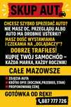 Skup aut/Warszawa/Mazowieckie/ gotowka od reki