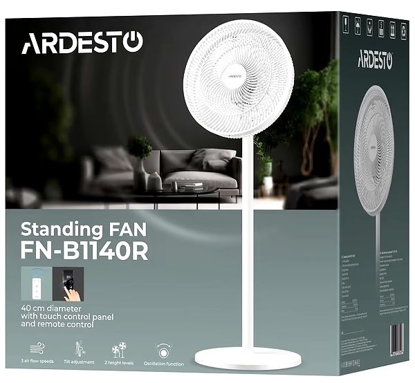 Вентилятор напольный Ardesto FN-B1140R