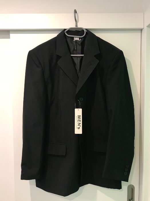 Okazja! Nowa czarna marynarka męska MEN’S SELECTION, rozm. 50