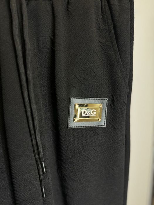 РАСПРОДАЖА До -50% Женский костюм Брендовый черный штаны футболка люкс