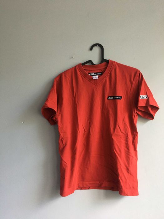 Czerwony T-shirt Reebok