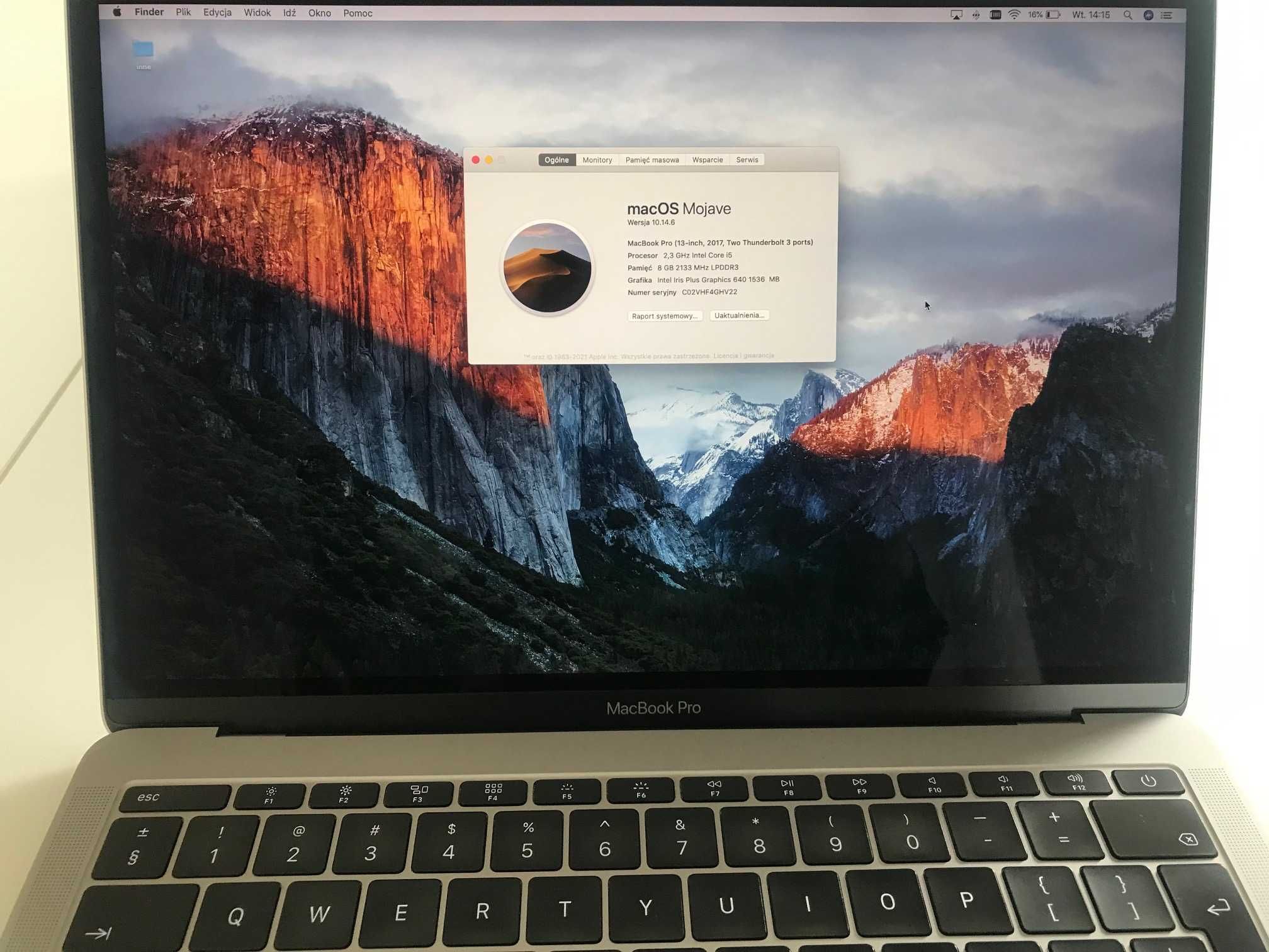 Apple Macbook Pro 2017