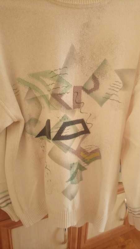 Kremowy sweterek na długi rękaw XL/ 2XL
