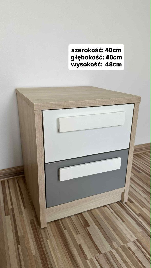 Meble DROP komoda, szafa, biurko, łóżko, szfka