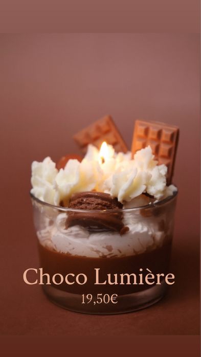 Velas goumet feito á mão