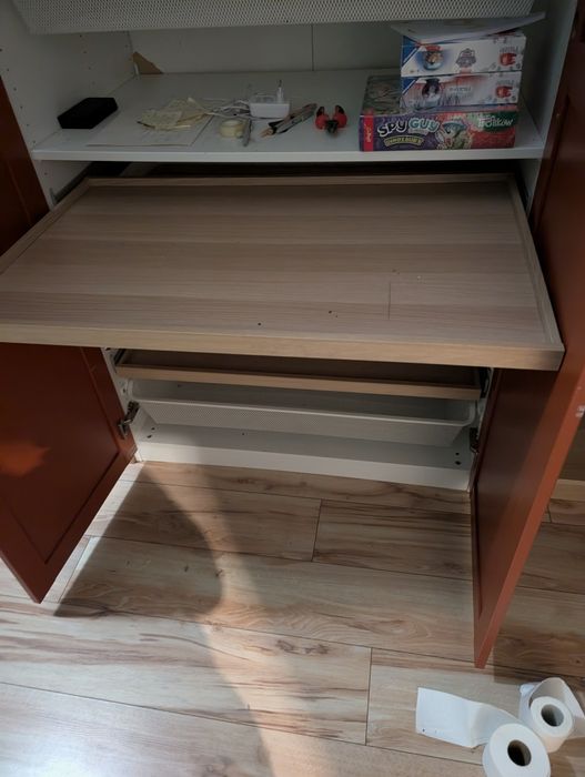 5 wysuwanych tac Ikea pax komplement