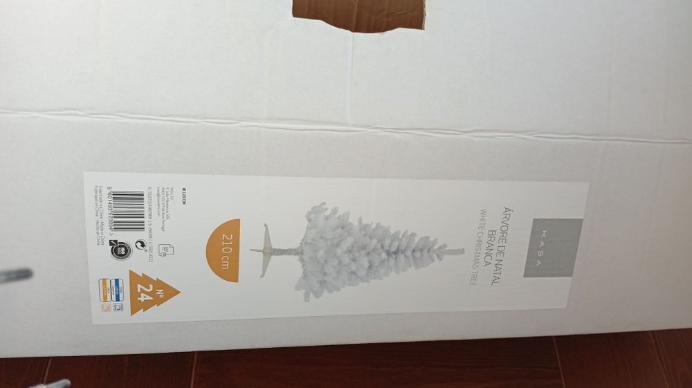 Árvore Natal 210 cm branca