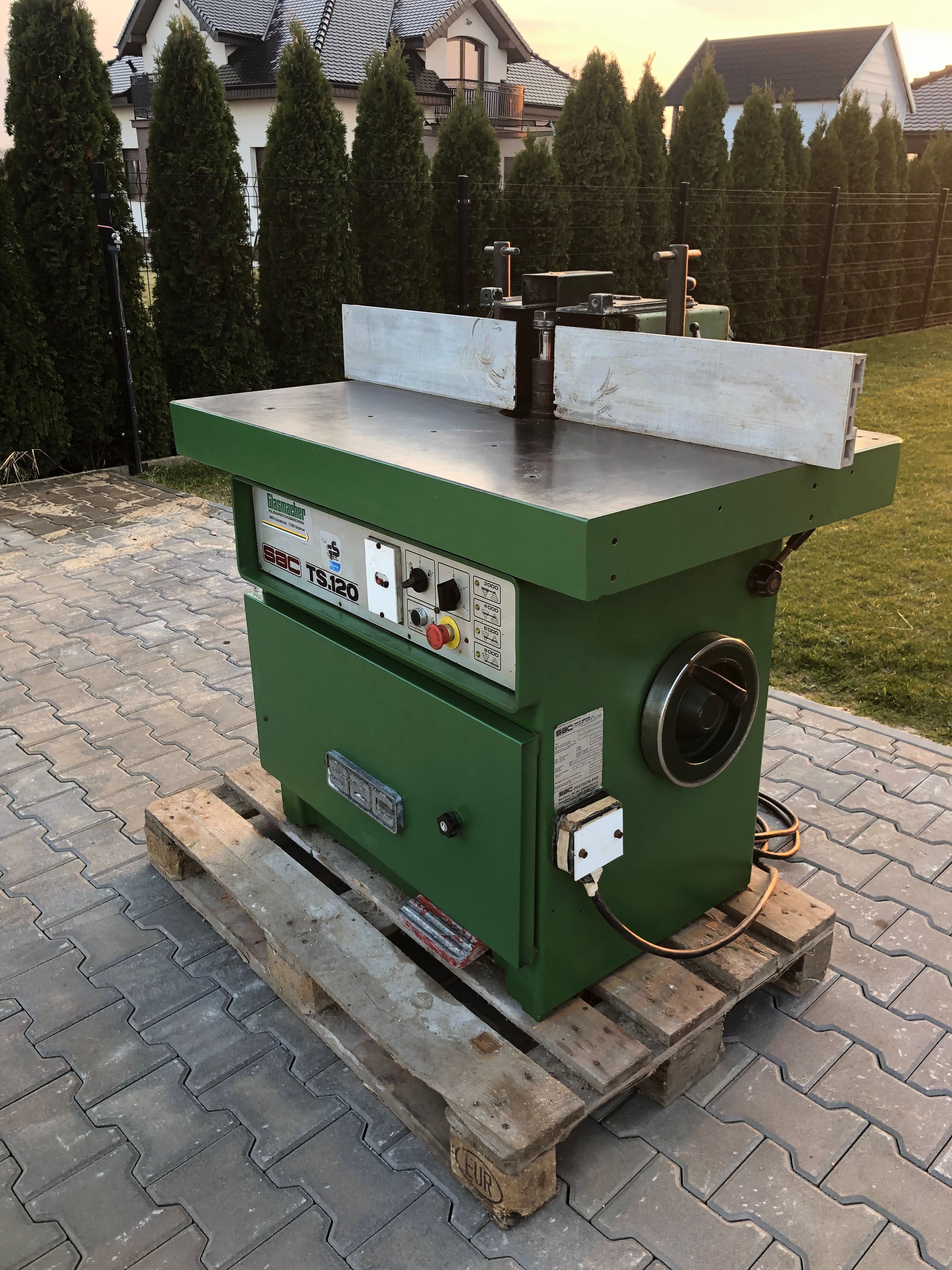 Frezarka dolnowrzecionowa SAC TS 120