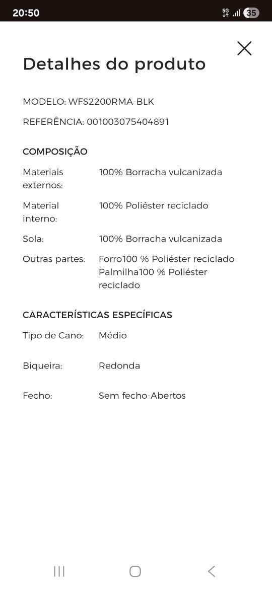 Botas senhora hunter pouco uso n37