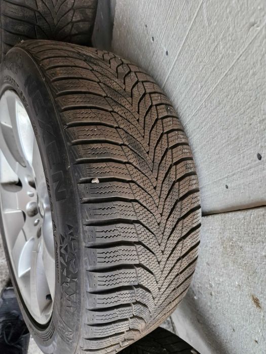 Kola BBS 17" z oponami zimowymi bmw