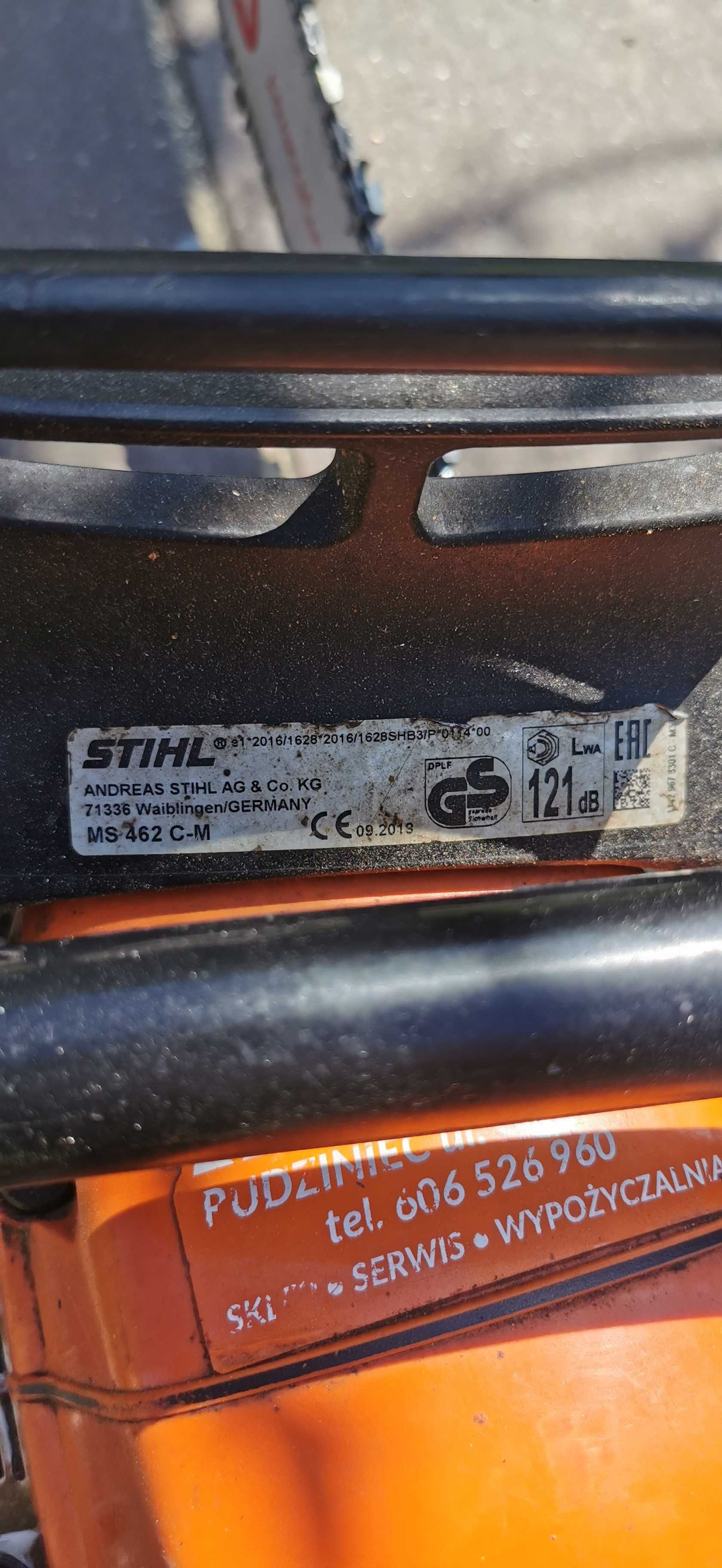 Okazja Piła Pilarka Stihl MS 462 C-M 4,4 kw 6,0 KM M-Tronic