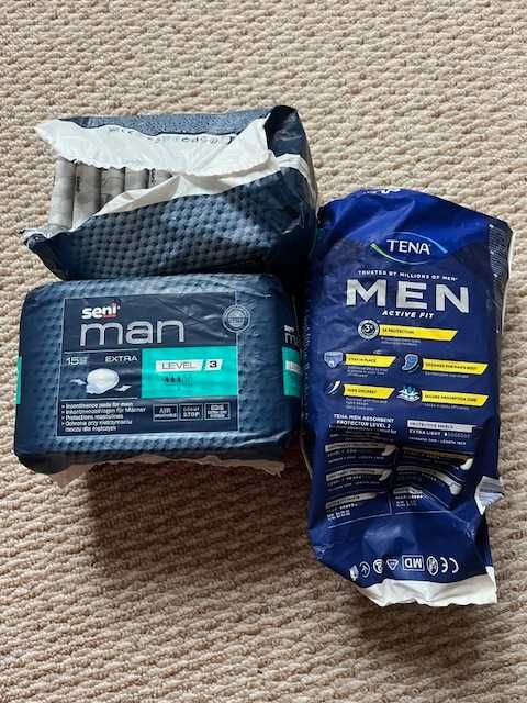 Wkładki urologiczne Seni men extra + gratis = 35 szt