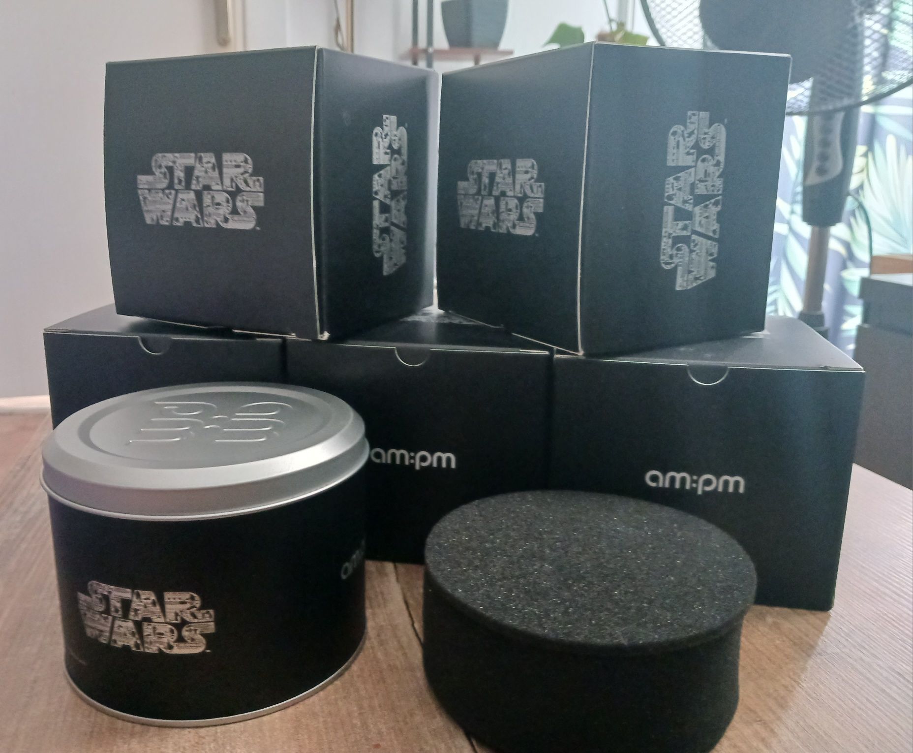Puszki metalowe pojemniki Star Wars zestaw 5 sztuk