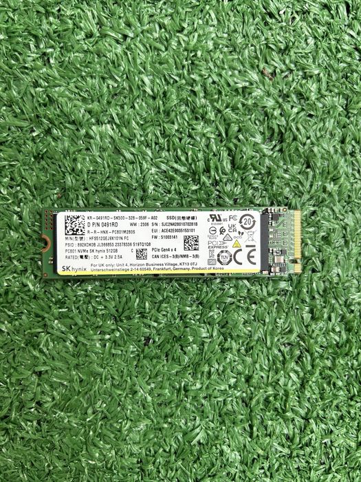 Ssd HYNIX 512gb m2 nvme