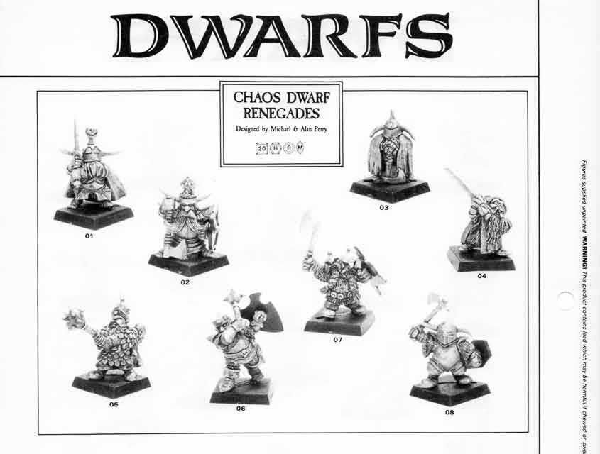 Warhammer Fantasy Battle: Chaos Dwarf, Doomaxe the Dreaded
