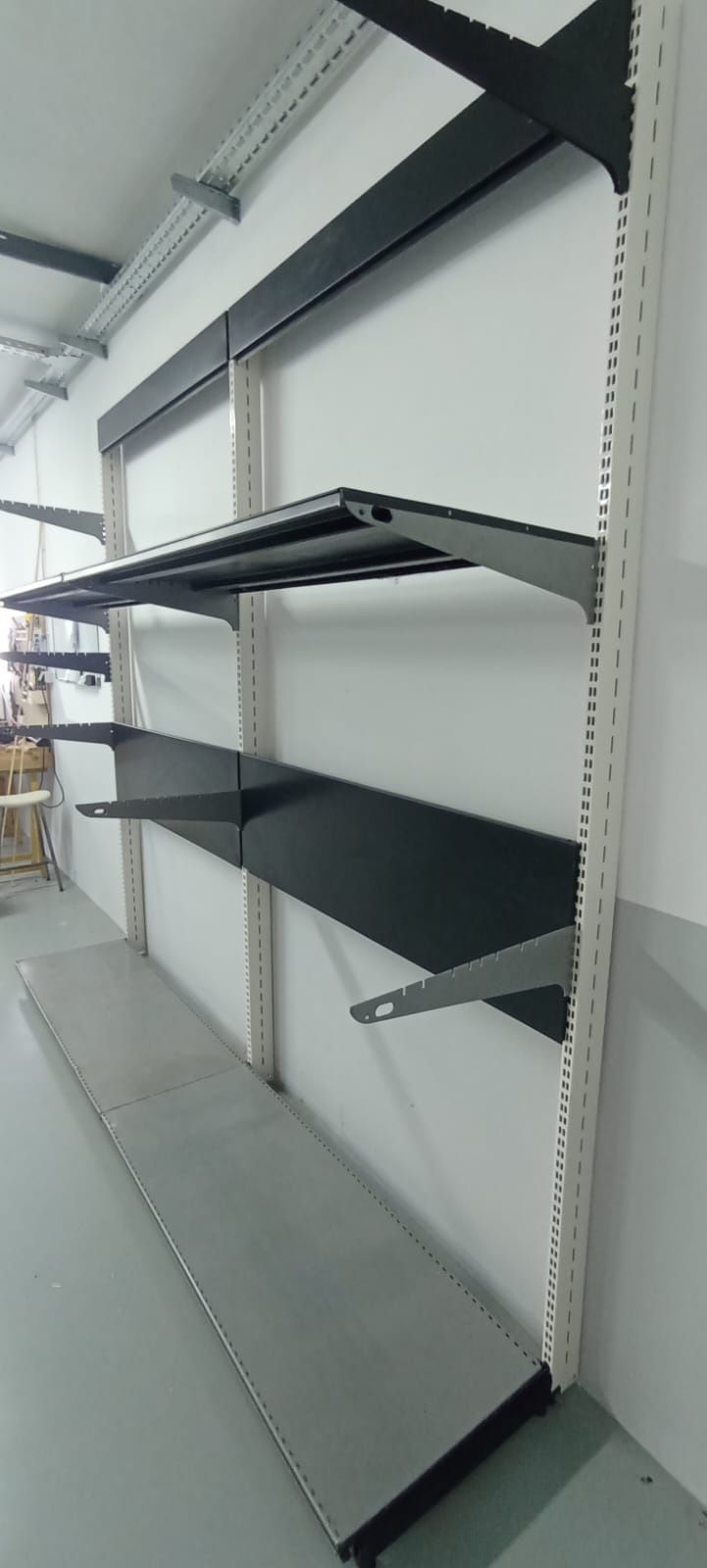 Rack, estante metálica