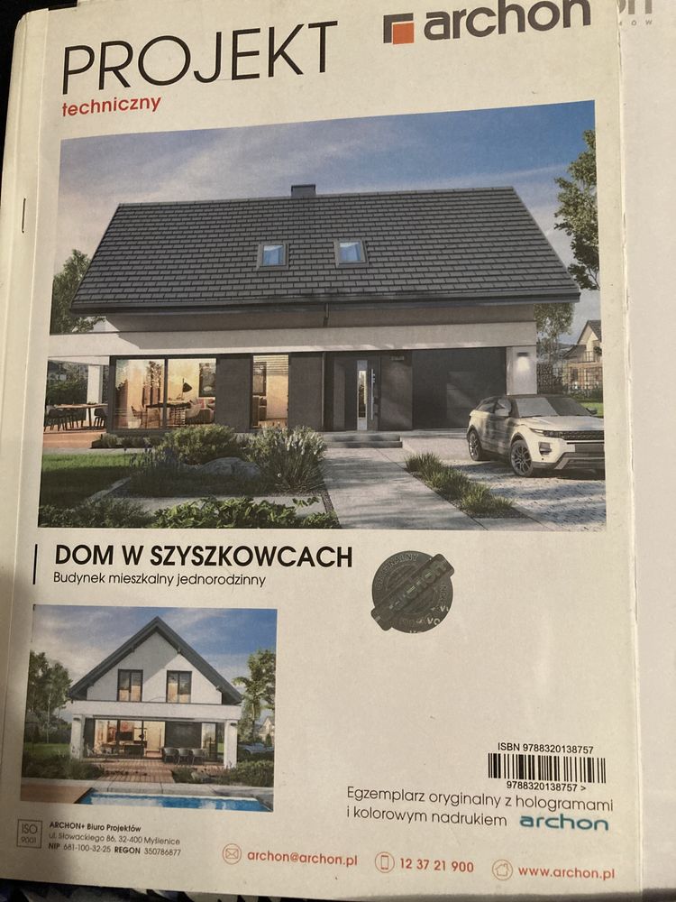 Działka 1000m2 z projektem