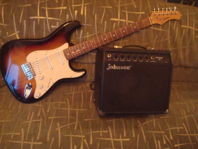 Продам электрогитару с комбиком