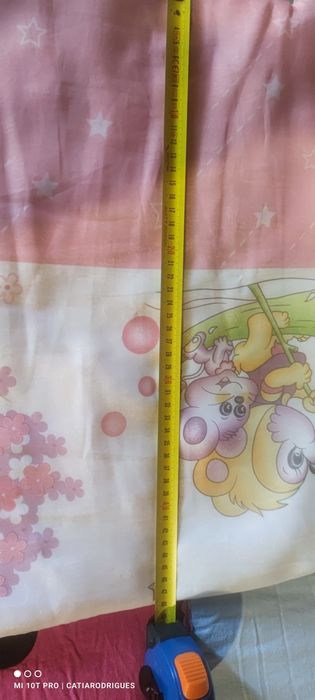 Cortinados criança e 2 fronhas