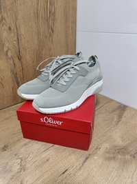 Buty damskie sneakersy S.Oliver - rozmiar 41 - NOWE - pistacja/ szare