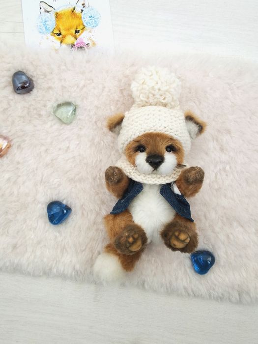 Тедди лисёнок, мишка, зайка, кошка